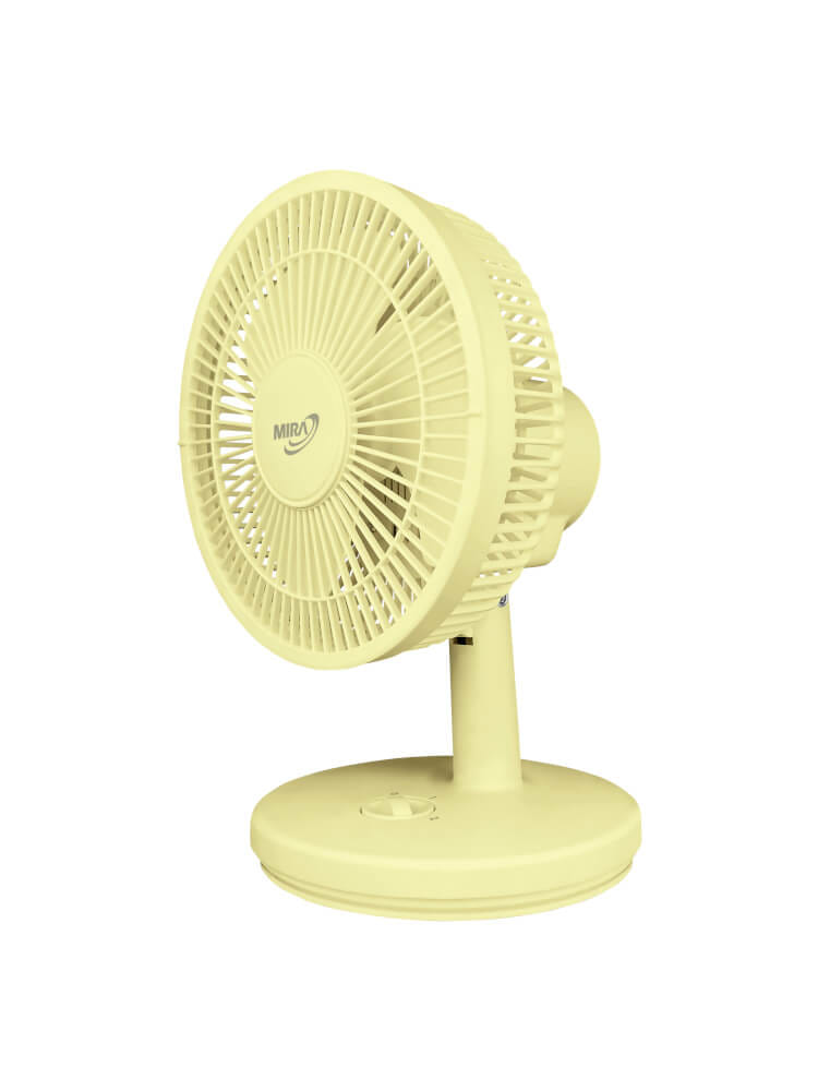 พัดลมตั้งโต๊ะ 8 นิ้ว MIRA M-71 LEMON